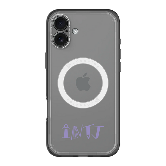 スリムプロテクションプレミアムケース with MagSafe［ オリジナル - INTJ 建築家 - アルファベット ］