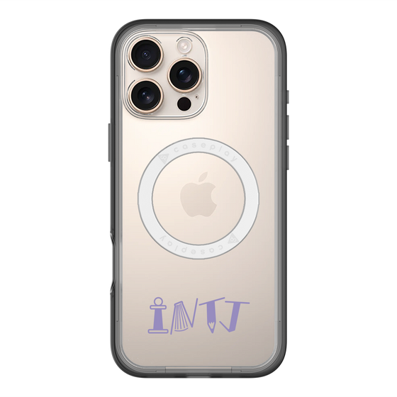 スリムプロテクションプレミアムケース with MagSafe［ オリジナル - INTJ 建築家 - アルファベット ］