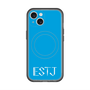 スリムプロテクションプレミアムケース with MagSafe［ オリジナル - ESTJ 幹部 - アルファベット - ブルー ］