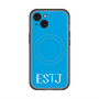 スリムプロテクションプレミアムケース with MagSafe［ オリジナル - ESTJ 幹部 - アルファベット - ブルー ］