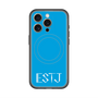 スリムプロテクションプレミアムケース with MagSafe［ オリジナル - ESTJ 幹部 - アルファベット - ブルー ］