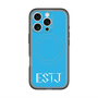 スリムプロテクションプレミアムケース with MagSafe［ オリジナル - ESTJ 幹部 - アルファベット - ブルー ］