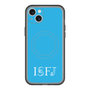 スリムプロテクションプレミアムケース with MagSafe［ オリジナル - ISFJ 擁護者 - アルファベット - ブルー ］