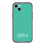 スリムプロテクションプレミアムケース with MagSafe［ オリジナル - INFJ 提唱者 - アルファベット - グリーン ］