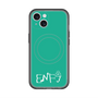 スリムプロテクションプレミアムケース with MagSafe［ オリジナル - ENFJ 主人公 - アルファベット - グリーン ］