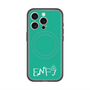 スリムプロテクションプレミアムケース with MagSafe［ オリジナル - ENFJ 主人公 - アルファベット - グリーン ］