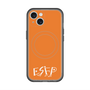 スリムプロテクションプレミアムケース with MagSafe［ オリジナル - ESFP エンターテイナー - アルファベット - オレンジ ］