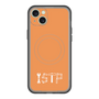 スリムプロテクションプレミアムケース with MagSafe［ オリジナル - ISTP 巨匠 - アルファベット - オレンジ ］