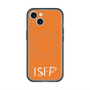 スリムプロテクションプレミアムケース with MagSafe［ オリジナル - ISFP 冒険家 - アルファベット - オレンジ ］