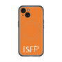 スリムプロテクションプレミアムケース with MagSafe［ オリジナル - ISFP 冒険家 - アルファベット - オレンジ ］