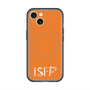 スリムプロテクションプレミアムケース with MagSafe［ オリジナル - ISFP 冒険家 - アルファベット - オレンジ ］