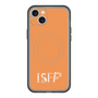 スリムプロテクションプレミアムケース with MagSafe［ オリジナル - ISFP 冒険家 - アルファベット - オレンジ ］