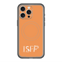 スリムプロテクションプレミアムケース with MagSafe［ オリジナル - ISFP 冒険家 - アルファベット - オレンジ ］