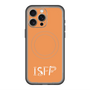 スリムプロテクションプレミアムケース with MagSafe［ オリジナル - ISFP 冒険家 - アルファベット - オレンジ ］