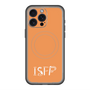 スリムプロテクションプレミアムケース with MagSafe［ オリジナル - ISFP 冒険家 - アルファベット - オレンジ ］