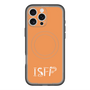 スリムプロテクションプレミアムケース with MagSafe［ オリジナル - ISFP 冒険家 - アルファベット - オレンジ ］