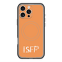 スリムプロテクションプレミアムケース with MagSafe［ オリジナル - ISFP 冒険家 - アルファベット - オレンジ ］
