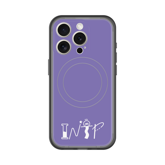 スリムプロテクションプレミアムケース with MagSafe［ オリジナル - INTP 論理学者 - アルファベット - パープル ］