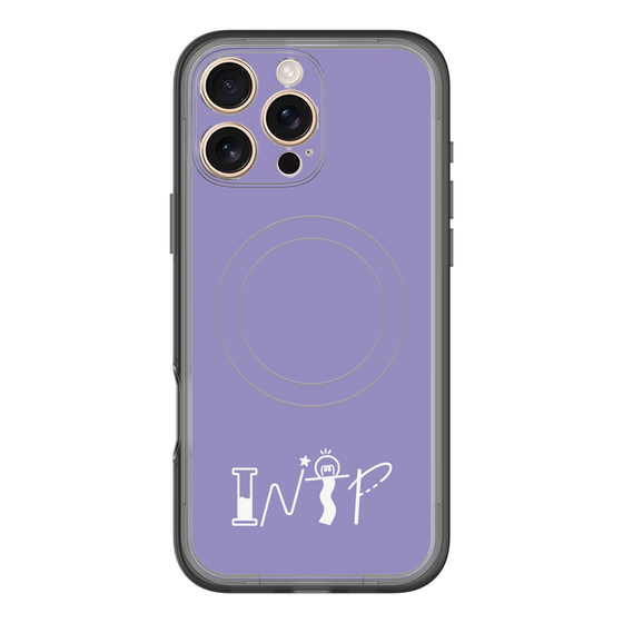 スリムプロテクションプレミアムケース with MagSafe［ オリジナル - INTP 論理学者 - アルファベット - パープル ］