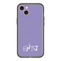 スリムプロテクションプレミアムケース with MagSafe［ オリジナル - ENTJ 指揮官 - アルファベット - パープル ］
