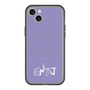 スリムプロテクションプレミアムケース with MagSafe［ オリジナル - ENTJ 指揮官 - アルファベット - パープル ］