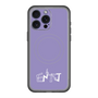 スリムプロテクションプレミアムケース with MagSafe［ オリジナル - ENTJ 指揮官 - アルファベット - パープル ］