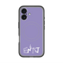 スリムプロテクションプレミアムケース with MagSafe［ オリジナル - ENTJ 指揮官 - アルファベット - パープル ］