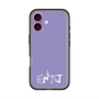 スリムプロテクションプレミアムケース with MagSafe［ オリジナル - ENTJ 指揮官 - アルファベット - パープル ］