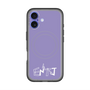 スリムプロテクションプレミアムケース with MagSafe［ オリジナル - ENTJ 指揮官 - アルファベット - パープル ］