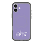 スリムプロテクションプレミアムケース with MagSafe［ オリジナル - ENTJ 指揮官 - アルファベット - パープル ］