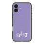 スリムプロテクションプレミアムケース with MagSafe［ オリジナル - ENTJ 指揮官 - アルファベット - パープル ］