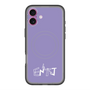 スリムプロテクションプレミアムケース with MagSafe［ オリジナル - ENTJ 指揮官 - アルファベット - パープル ］