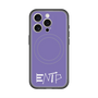 スリムプロテクションプレミアムケース with MagSafe［ オリジナル - ENTP 討論者 - アルファベット - パープル ］