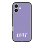 スリムプロテクションプレミアムケース with MagSafe［ オリジナル - INTJ 建築家 - アルファベット - パープル ］
