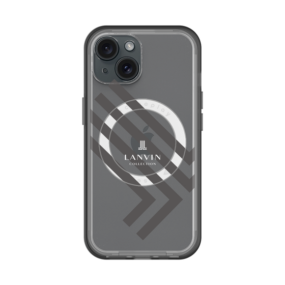スリムプロテクションプレミアムケース with MagSafe［ LANVIN COLLECTION - ロゴ ］