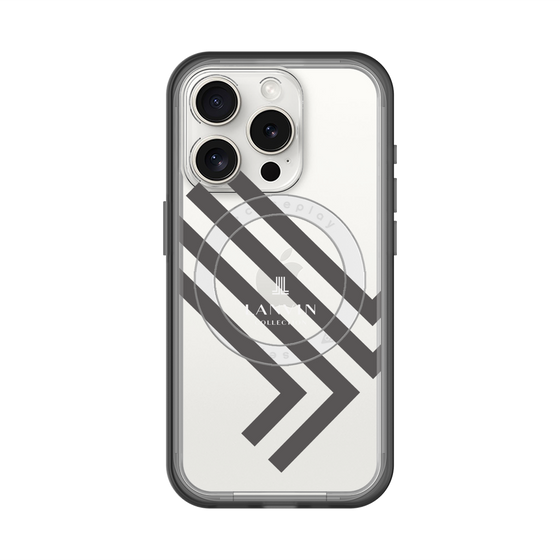 スリムプロテクションプレミアムケース with MagSafe［ LANVIN COLLECTION - ロゴ ］
