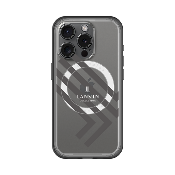 スリムプロテクションプレミアムケース with MagSafe［ LANVIN COLLECTION - ロゴ ］