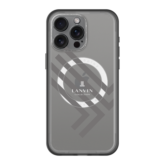 スリムプロテクションプレミアムケース with MagSafe［ LANVIN COLLECTION - ロゴ ］