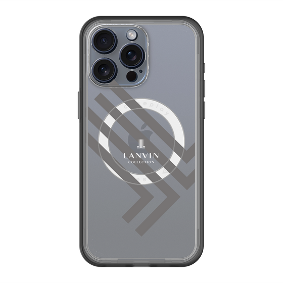 スリムプロテクションプレミアムケース with MagSafe［ LANVIN COLLECTION - ロゴ ］