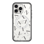 スリムプロテクションプレミアムケース with MagSafe［ LANVIN COLLECTION - タイポグラフィ - グレー ］