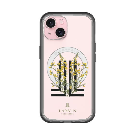 スリムプロテクションプレミアムケース with MagSafe［ LANVIN COLLECTION - フラワー ］