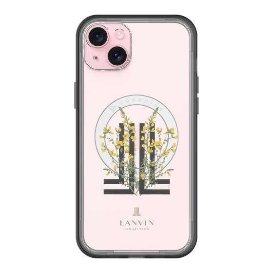 スリムプロテクションプレミアムケース with MagSafe［ LANVIN COLLECTION - フラワー ］