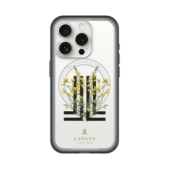 スリムプロテクションプレミアムケース with MagSafe［ LANVIN COLLECTION - フラワー ］