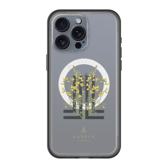 スリムプロテクションプレミアムケース with MagSafe［ LANVIN COLLECTION - フラワー ］