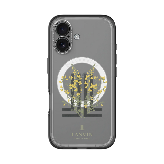 スリムプロテクションプレミアムケース with MagSafe［ LANVIN COLLECTION - フラワー ］