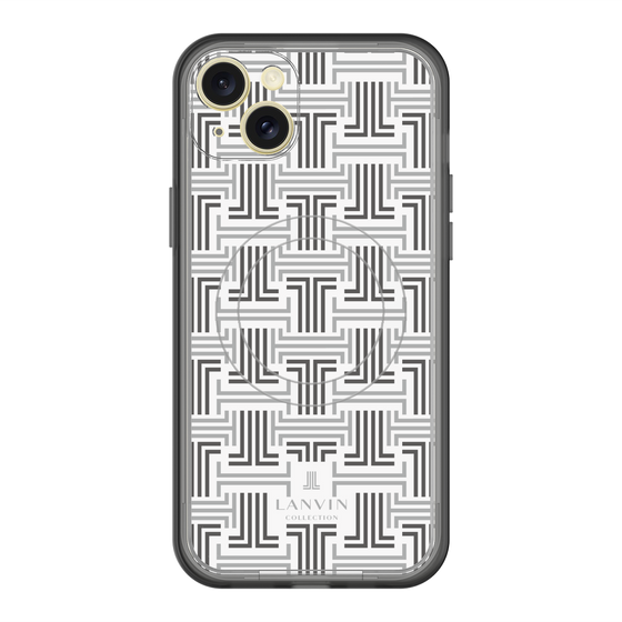 スリムプロテクションプレミアムケース with MagSafe［ LANVIN COLLECTION - モノグラム ］