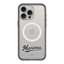 スリムプロテクションプレミアムケース with MagSafe［ 千葉ロッテマリーンズ - ワードロゴ - クリア ］