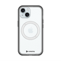 スリムプロテクションプレミアムケース with MagSafe［ オリジナル - caseplayロゴ - ブラック/A ］