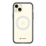 スリムプロテクションプレミアムケース with MagSafe［ オリジナル - caseplayロゴ - ブラック/A ］