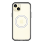 スリムプロテクションプレミアムケース with MagSafe［ オリジナル - caseplayロゴ - ホワイト/A ］
